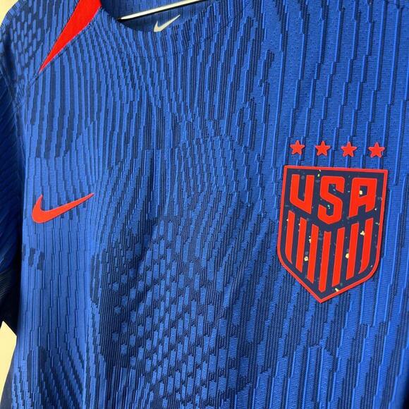 Nike USWNT 2023 Home Authentic Jersey DR3860-406 Women’s L Slim Fit Blue USA NWT - Picture 6 of 9